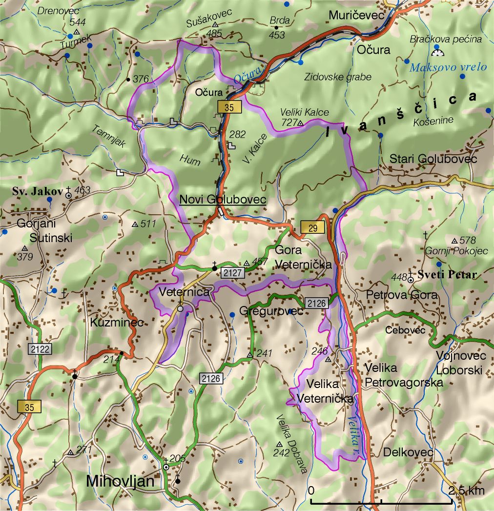 Novi Golubovec (područje Općine)